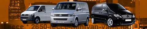 Hire a minivan with driver at Lecce | Chauffeur with van