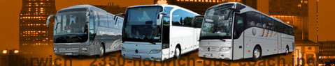 Louez un bus Norwich | Service de transport en bus | Charter Bus | Autobus