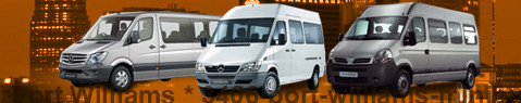 Minibus hire Port Williams - with driver | Minibus rental